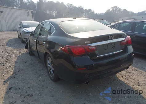 2015 Infiniti Q70 3.7 из США, поврежденный, VIN JN1BY1AP4FM540362